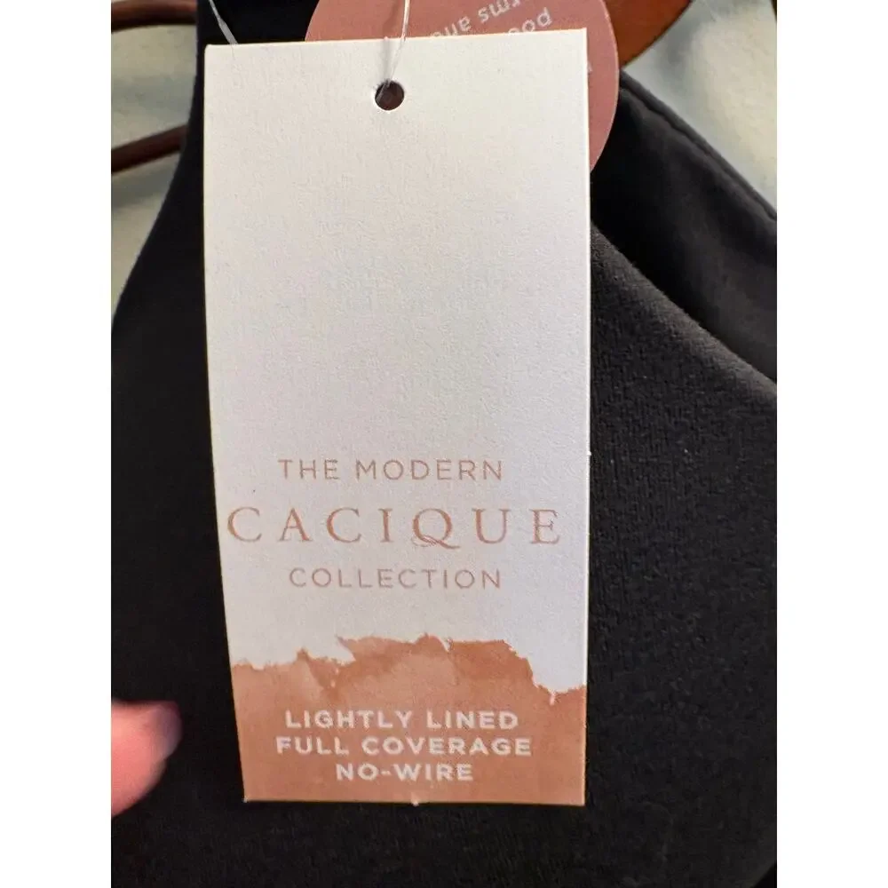 Bar 35: Cacique 42D black underwire and padded bra - Picture 3 of 4